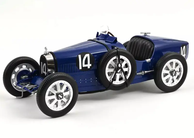 1:12 1925 Bugatti T35 -- #14 Navy Racing Blue -- Norev 1