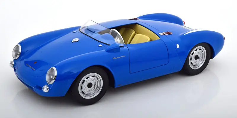 1:12 1956 Porsche 550A Spyder -- Blue -- Kk-Scale 1