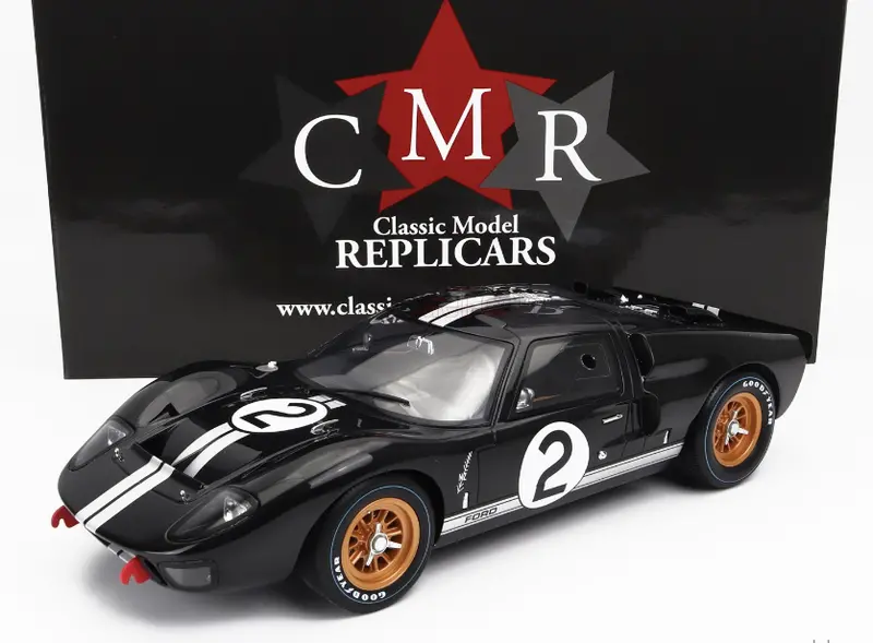1:12 1966 Le Mans 24H Winner -- #2 Ford Gt40 Mk 2 -- Mclaren/Amon -- Cmr 1