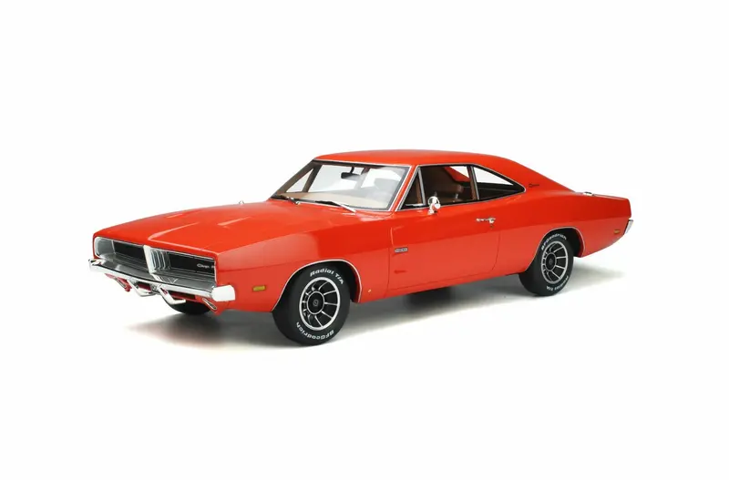 1:12 1969 Dodge Charger -- Hemir Orange -- Ottomobile G060 1