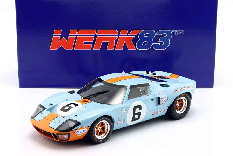 1:12 1969 Le Mans 24 Hour Winner -- #6 Gulf Ford Gt40 -- Werk83 1