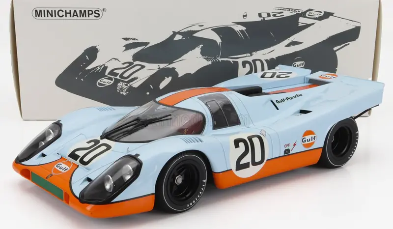 1:12 1970 Le Mans 24 Hour -- #20 Porsche 917K Gulf Oil -- Minichamps 1
