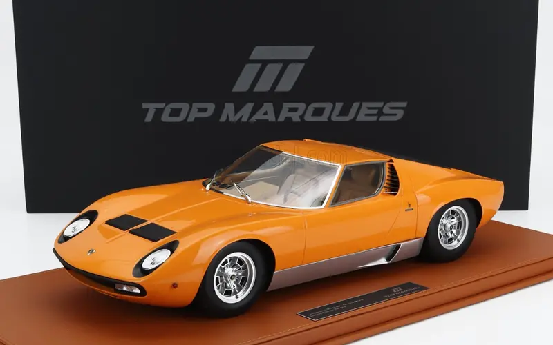1:12 1971 Lamborghini Miura Sv -- Orange -- Top Marques 1