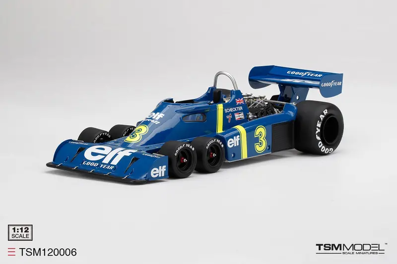 1:12 1976 Swedish Gp Winner -- Jody Scheckter -- #3 Tyrrell P34 -- Tsm-Model 1