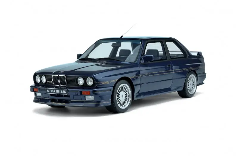 1:12 1986 Bmw Alpina E30 B6 3.5 -- Alpina Blue Metallic -- Ottomobile 1