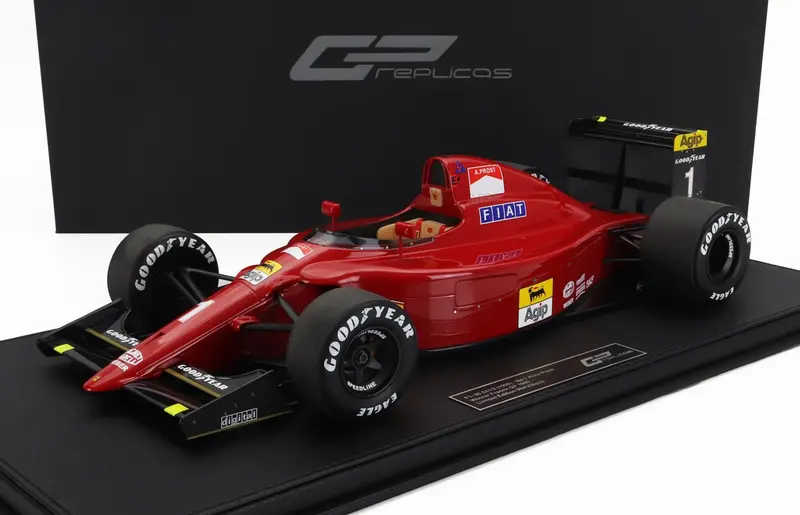 1:12 1990 Alain Prost -- French Gp Winner -- Ferrari 641/2 -- Gp Replicas F1 1