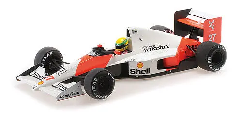1:12 1990 Ayrton Senna -- World Champion -- Mclaren Mp4/5B -- Minichamps F1 1