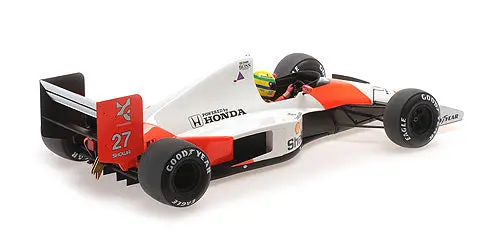 1:12 1990 Ayrton Senna -- World Champion -- Mclaren Mp4/5B -- Minichamps F1 2