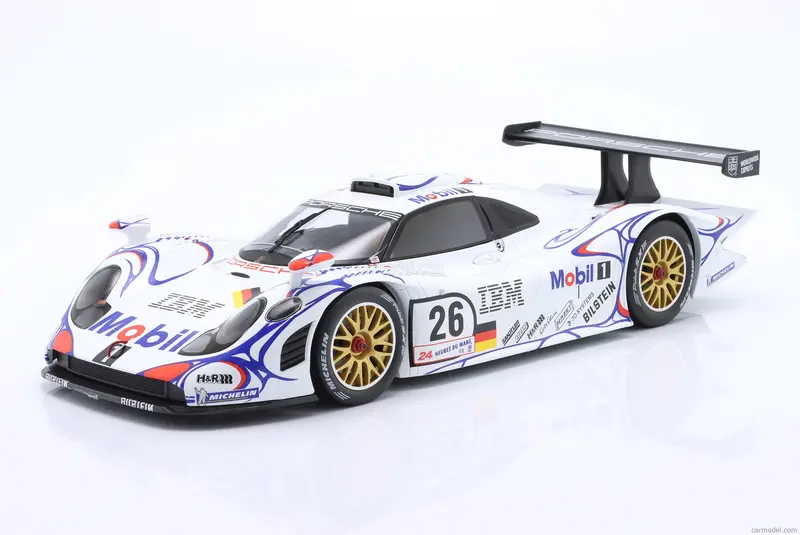 1:12 1998 24 Hours Of Le Mans Winner -- #26 Porsche 911 Gt1-98 -- Werk83 1