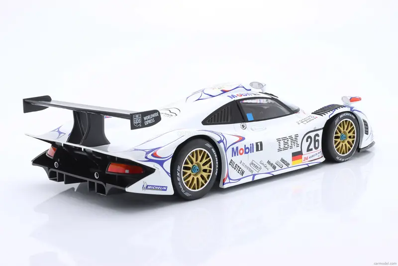 1:12 1998 24 Hours Of Le Mans Winner -- #26 Porsche 911 Gt1-98 -- Werk83 2