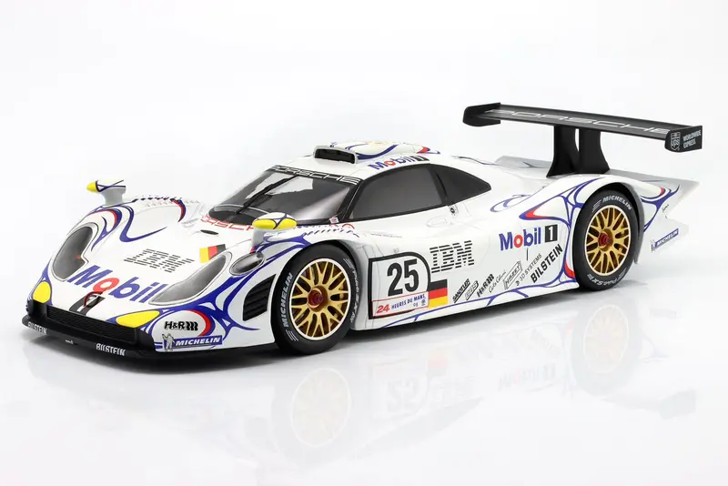 1:12 1998 Le Mans 24H 2Nd Place -- #25 Porsche 911 Gt1-98 -- Werk83 1