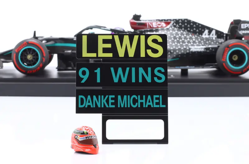 1:12 2020 Lewis Hamilton -- 91St F1 Win -- Mercedes-Amg F1 W11 -- Minichamps 2