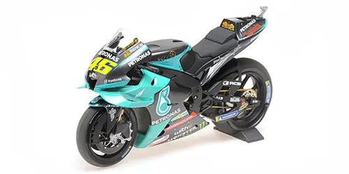 1:12 2021 #46 Valentino Rossi -- Yamaha Yzr-M1 - Valencia Motogp -- Minichamps 1