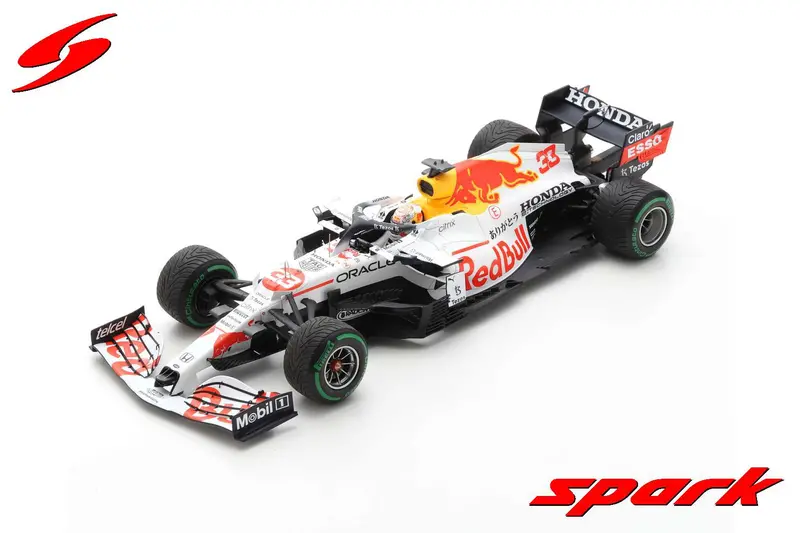1:12 2021 Max Verstappen -- Turkish Gp 2Nd Place -- Red Bull Rb16b -- Spark F1 1