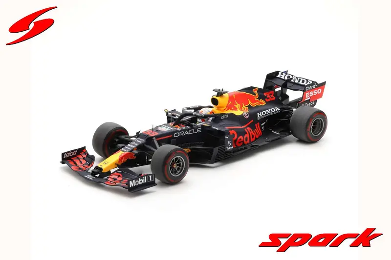 1:12 2021 Max Verstappen -- World Championship Winner -- Spark F1 1