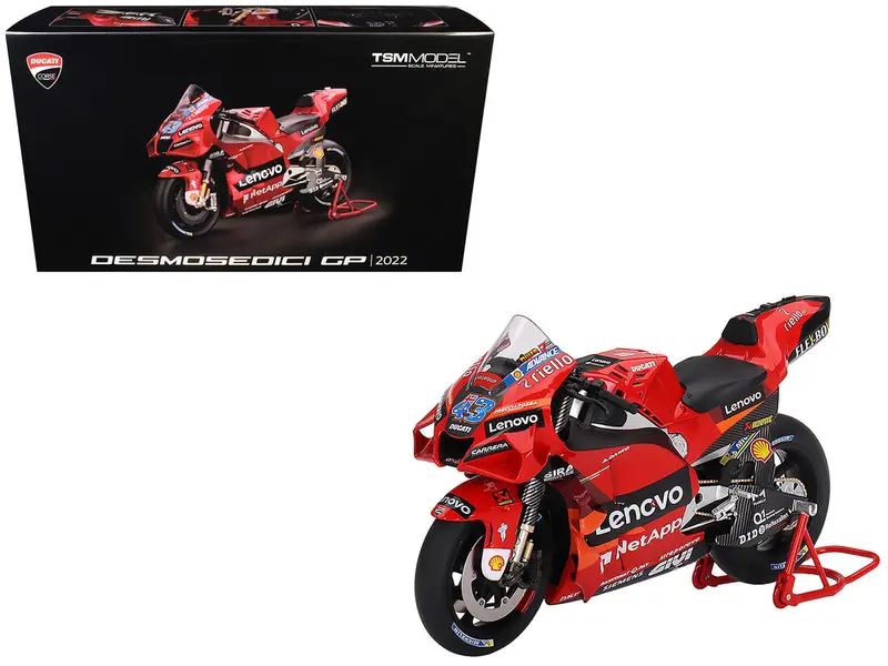 1:12 2022 Jack Miller -- #43 Ducati Desmosedici Gp22 -- Tsm-Model 1