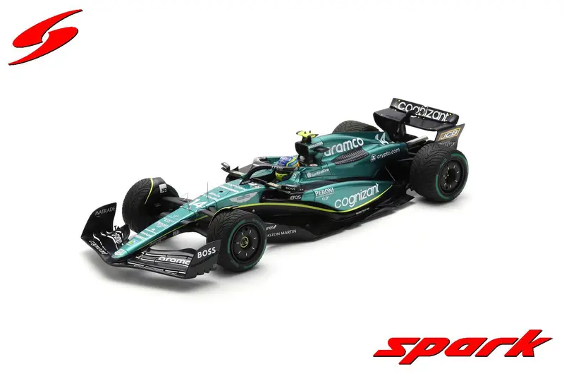 1:12 2023 Fernando Alonso -- Monaco Gp -- Aston Martin Amr23 -- Spark F1 1