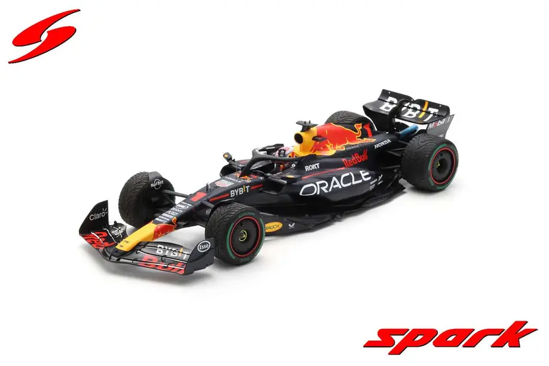 1:12 2023 Max Verstappen -- Monaco Gp Winner -- Red Bull Racing Rb19 -- Spark F1 1