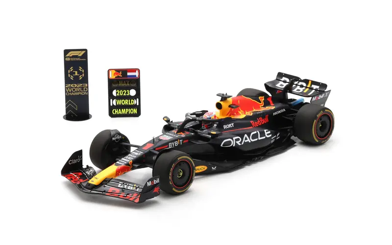1:12 2023 Max Verstappen - World Championship Winner - Red Bull Rb19 -- Spark F1 1