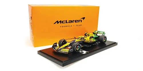 1:12 2024 Lando Norris -- Monaco Gp (Senna) -- #4 Mclaren Mcl38 -- Minichamps F1 1
