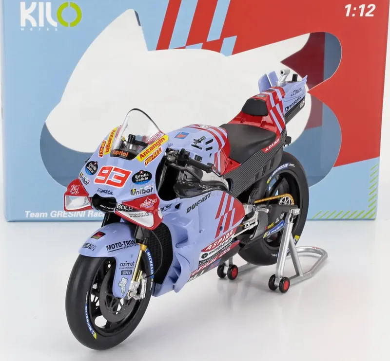 1:12 2024 Motogp -- Marc Marquez -- #93 Ducati Desmosedici Gp23 -- Kiloworks 1