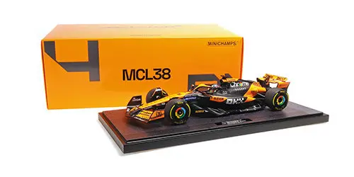 1:12 2024 Oscar Piastri (First Win) -- Hungarian Gp -- #81 Mclaren Mcl38 -- Minichamps F1 1