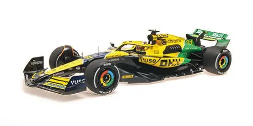 1:12 2024 Oscar Piastri -- Monaco Gp (Senna) -- #81 Mclaren Mcl38 -- Minichamps 2