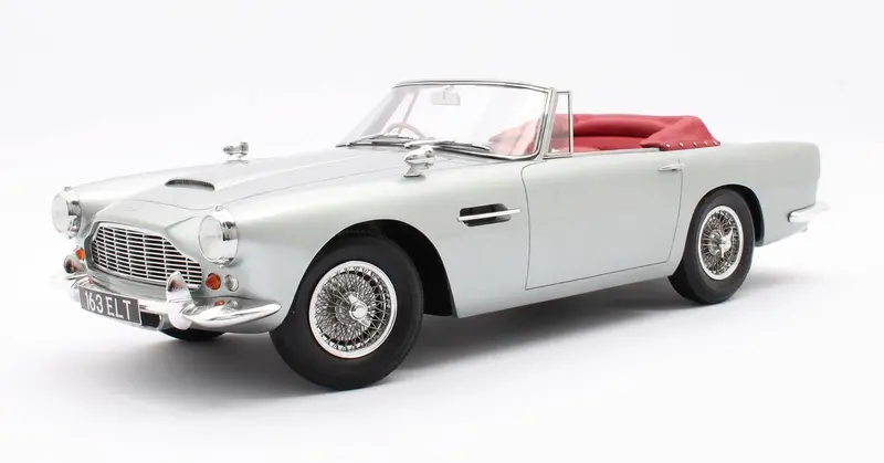 1:12 Aston Martin Db4 Dhc Convertible 1962 -- Silver -- 12-Art 1