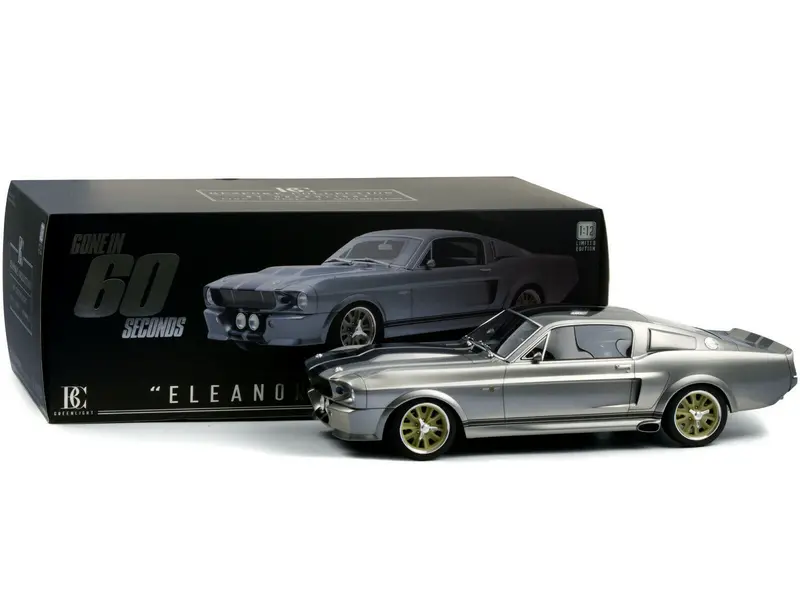 1:12 Eleanor - Gone In 60 Seconds - 1967 Ford Mustang Shelby Gt500 -- Greenlight 1
