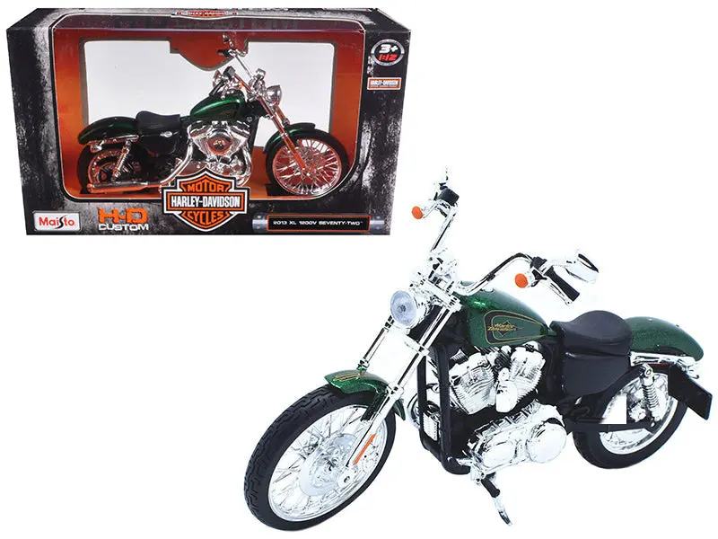 1:12 Harley-Davidson 2013 Xl 1200V Seventy Two -- Maisto Motorcycles 1
