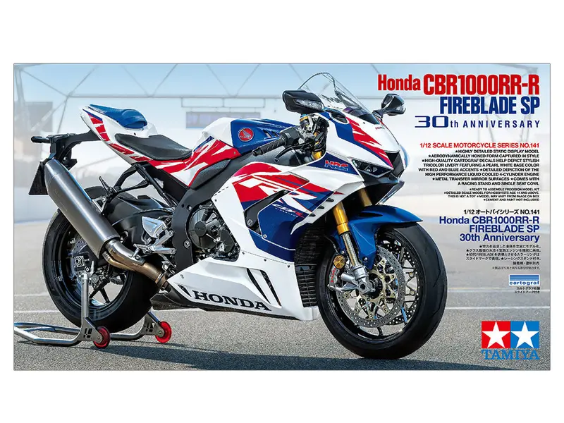 1:12 Honda Cbr1000rr-R Fireblade Sp 30Th Anniversary -- Plastic Kit -- Tamiya 14 1