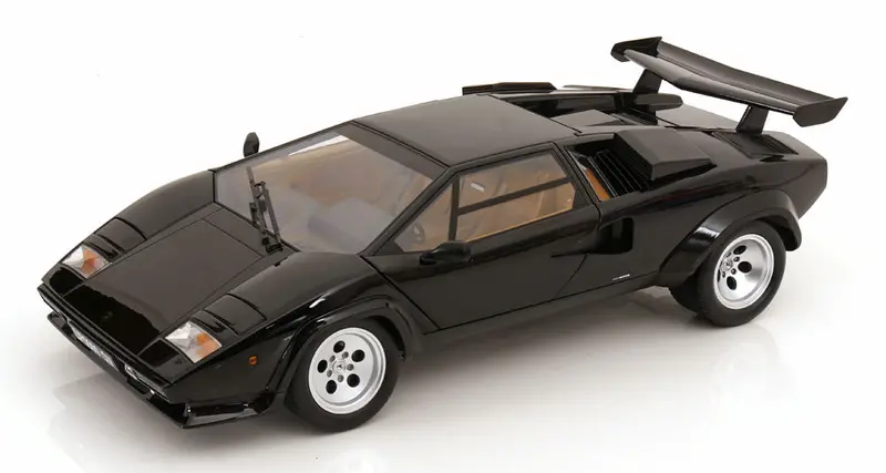 1:12 Lamborghini Countach Lp 5000S Qv 1985 -- Black -- Kk-Scale 1