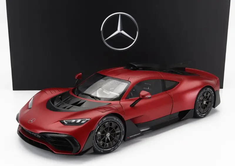 1:12 Mercedes-Benz Amg One (C298) 2022 -- Patagonia Red/Black -- Nzg 1