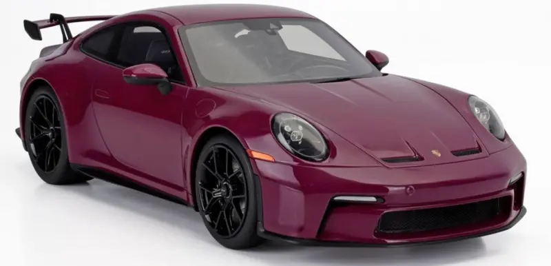 1:12 Porsche 911 (992) Gt3 Coupe 2021 -- Ruby Star Neo -- Gt Spirit Gt536 1
