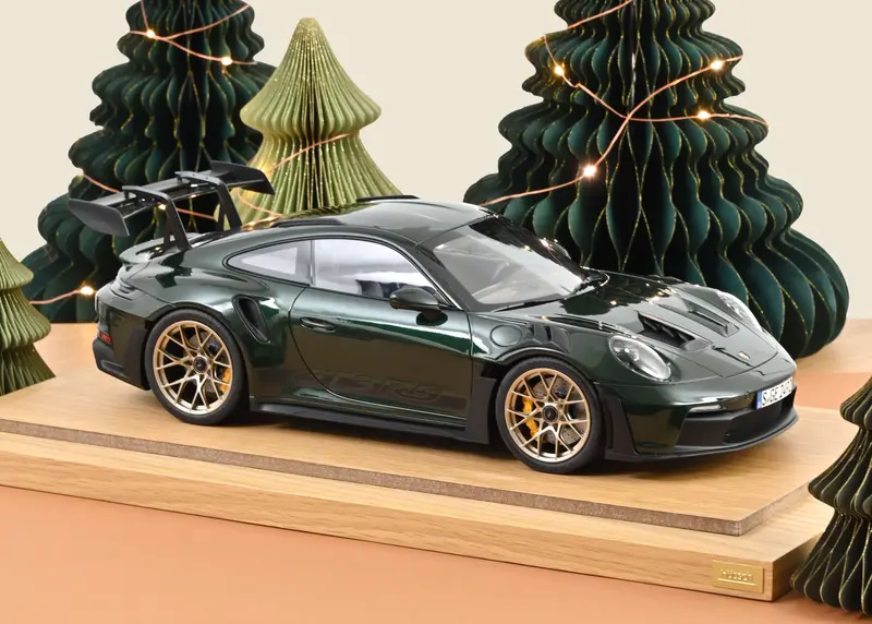 1:12 Porsche 911 (992) Gt3 Rs Coupe 2022 -- Jet Green Metallic -- Norev 1
