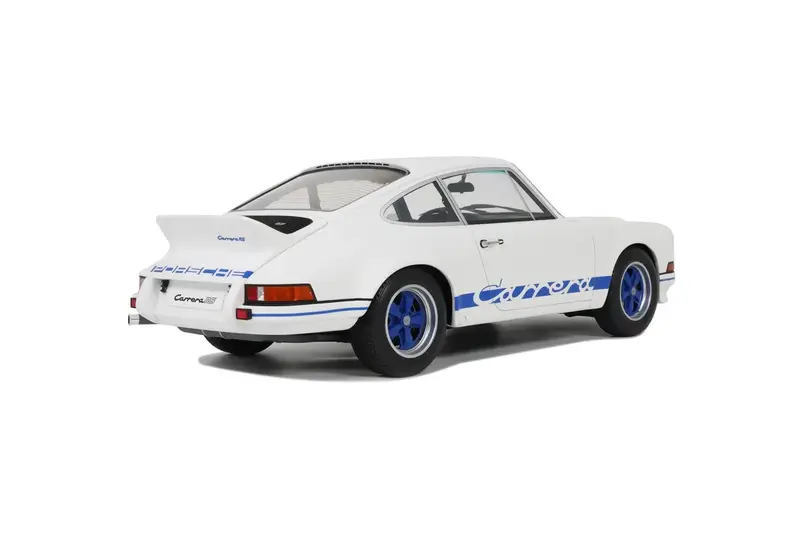 1:12 Porsche 911 Carrera Rs 2.7 Coupe 1973 -- White/Blue -- Gt Spirit 2