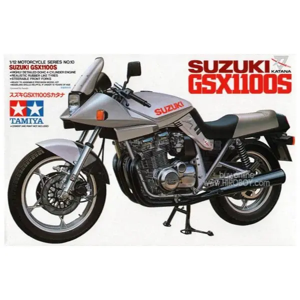1:12 Suzuki Gsx1100s Katana -- Plastic Kit -- Tamiya 14010 1