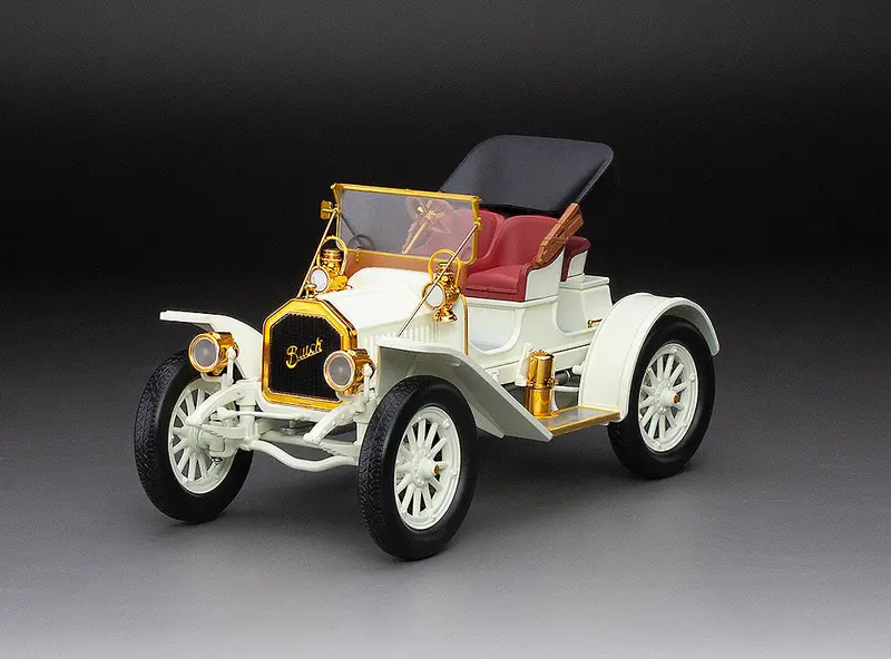 1:18 1908 Buick Model 10 Open -- White/Gold -- Sunstar 1