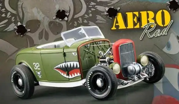 1:18 1932 Ford Roadster -- Aero Rat Rod -- Acme 1
