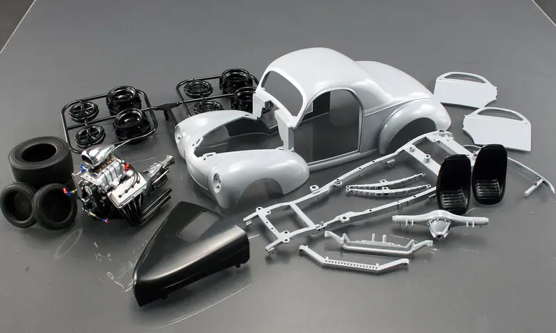 1:18 1940/41 Willys Gasser -- Diecast Build-It-Yourself Kit -- Acme 1