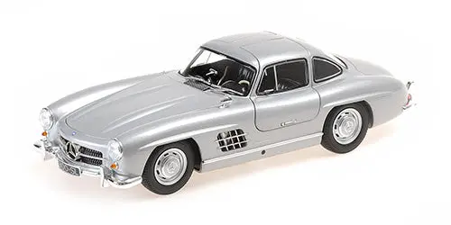 1:18 1954 Mercedes-Benz 300 Sl (W198 I) -- Silver -- Minichamps 1