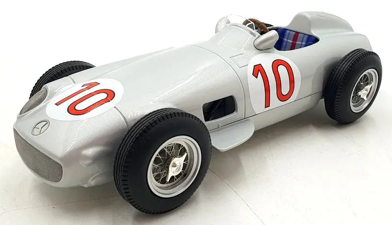 1:18 1955 Juan Manuel Fangio -- Belgium Gp -- #10 Mercedes-Benz W196 -- Werk83 1