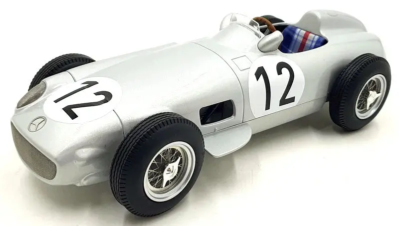 1:18 1955 Stirling Moss -- British Gp Winner -- #12 Mercedes-Benz W196 -- Werk83 1