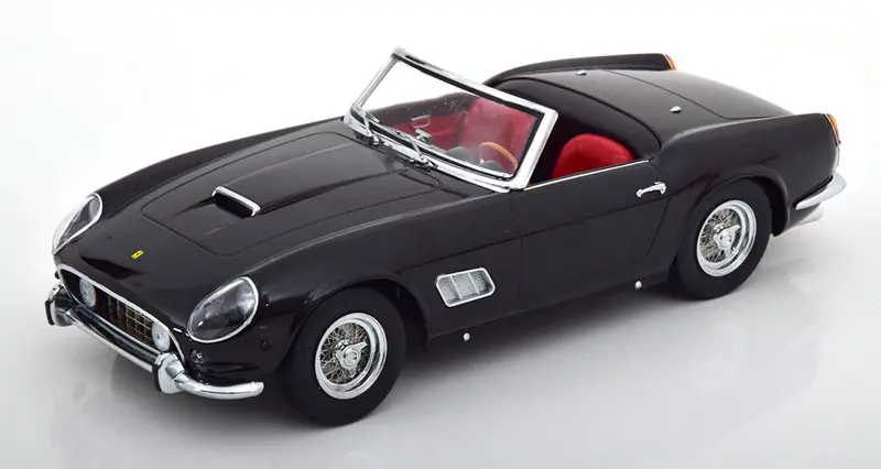 1:18 1960 Ferrari 250 Gt California Spyder -- Black -- Kk-Scale 2
