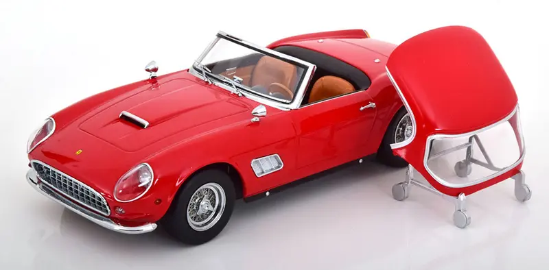 1:18 1960 Ferrari 250 Gt California Spyder -- Red -- Kk-Scale 1