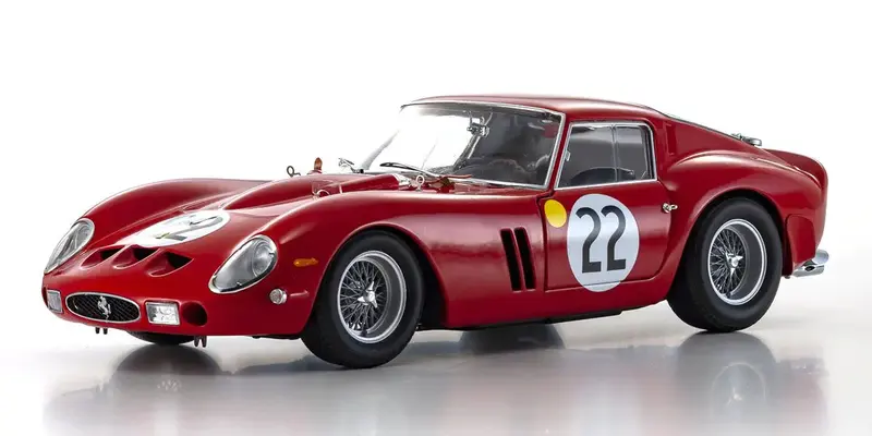 1:18 1962 Le Mans 24 Hour 3Rd Place -- #22 Ferrari 250 Gto -- Kyosho 1
