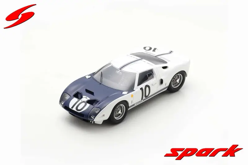 1:18 1964 Le Mans 24 Hour Lap Record -- #10 Ford Gt40 -- Spark 1