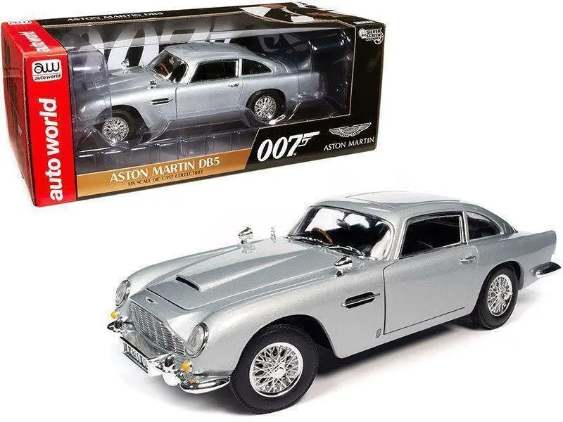 1:18 1965 Aston Martin Db5 -- James Bond "No Time To Die" -- Auto World 1