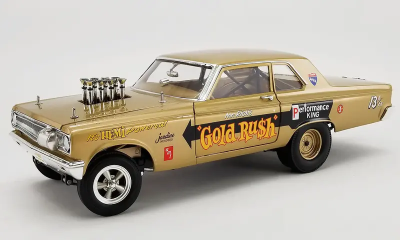 1:18 1965 Dodge Awb -- Gold Rush -- Acme 1