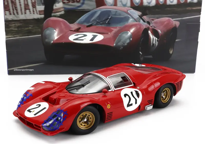 1:18 1966 Le Mans 24 Hour -- #21 Ferrari 330 P3 -- Werk83 1